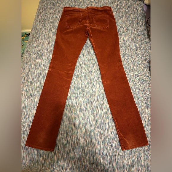 Rust Orange Skinny Jeans - Picture 2 of 2